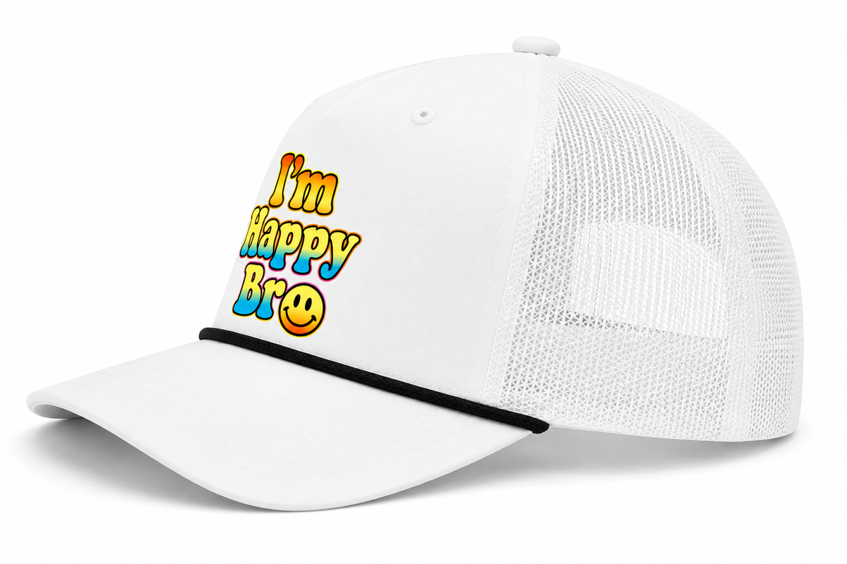 Good Days Trucker Hat | I'm Happy Bro